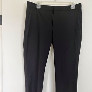 Banana Republic Harper Crop Slacks, 10L, Black